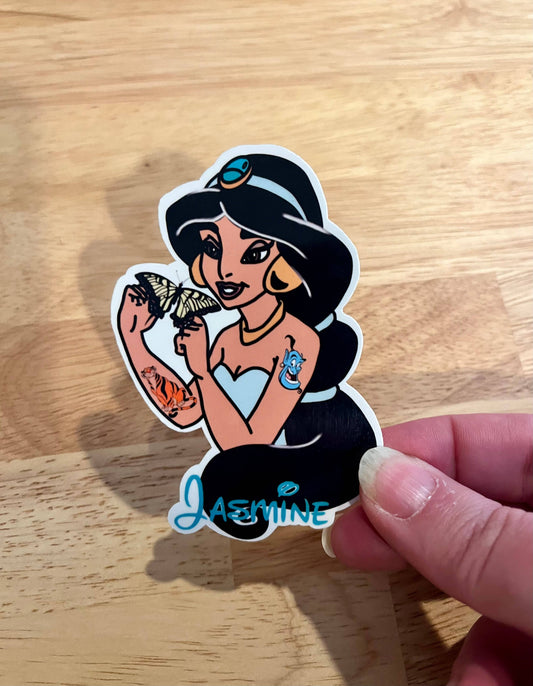 Punk Jasmine, Vinyl Sticker