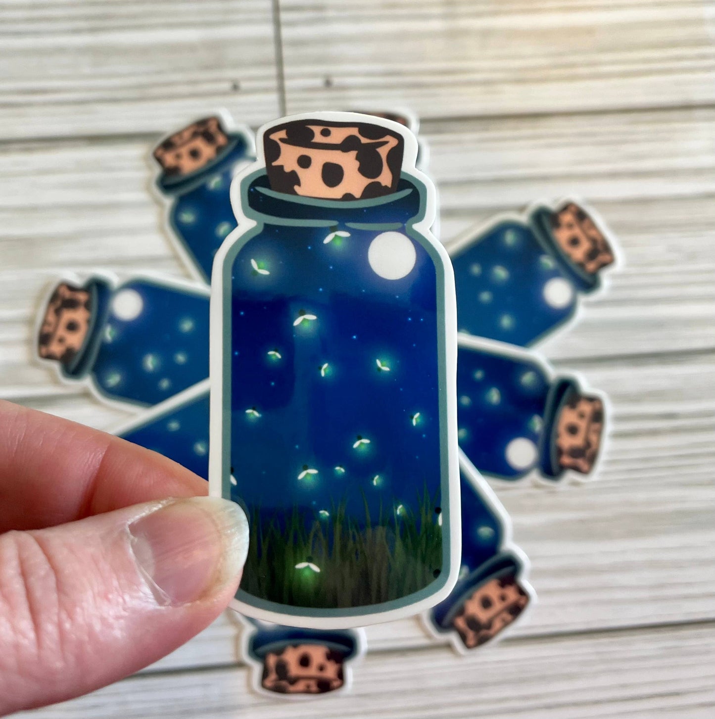 Catching Fireflies, Vinyl Sticker
