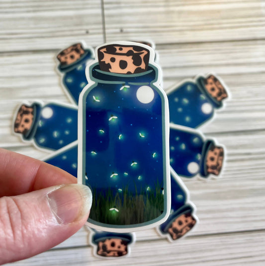 Catching Fireflies, Vinyl Sticker